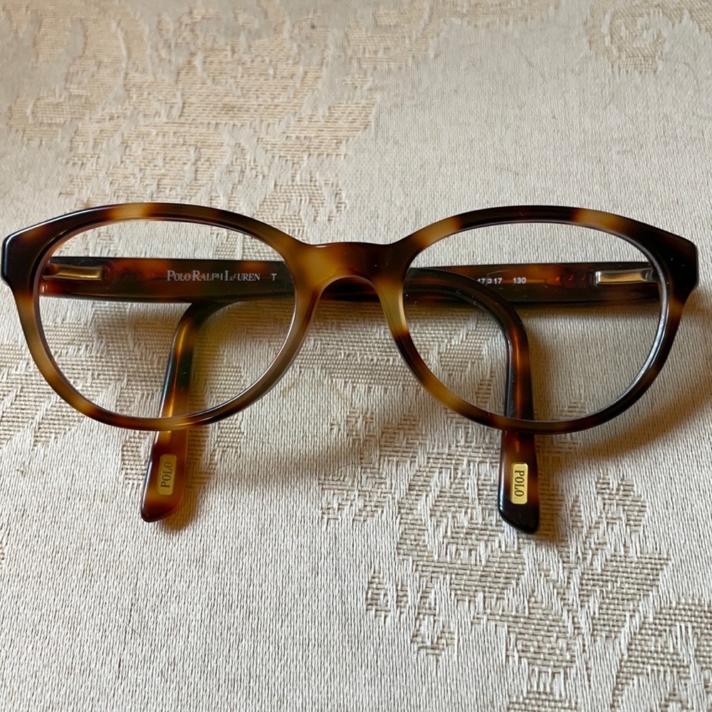 Polo Ralph Lauren children’s tortoiseshell prescription glasses in EUC